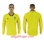 Sverige Fodboldtrøjer Hjemmebanesæt VM 2018 Langærmet